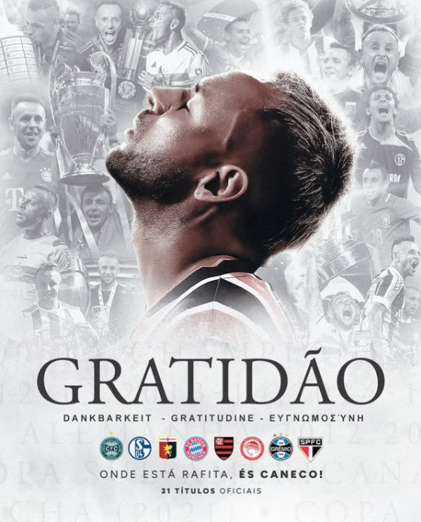 牛豆网 官方：39岁前拜仁后卫拉菲尼亚正式宣布退役；曾随拜仁7夺德甲冠军